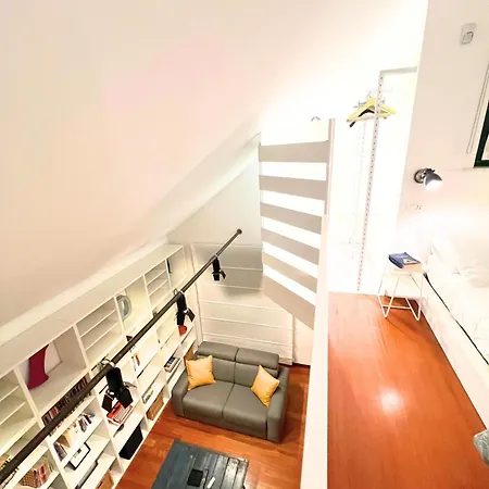 Park Free Gran Madre Elegante Loft Moderno Con Garage 公寓 *